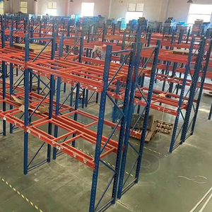 Guci Sản Xuất Nhiệm Vụ Nặng Nề Có Thể Điều Chỉnh Thép Nhà Để Xe Lưu Trữ Giá Công Nghiệp Giá <span class=keywords><strong>Pallet</strong></span> Kệ Cho Kho Xếp Chồng Kim Loại - Product Image 1