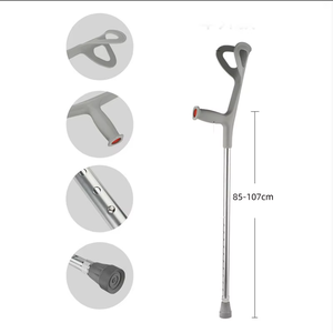 Bastón Telescópico Ajustable con Soporte <span class=keywords><strong>para</strong></span> el Codo, Bastón Médico Utilizado <span class=keywords><strong>para</strong></span> Tratamiento de Rehabilitación - Product Image 6