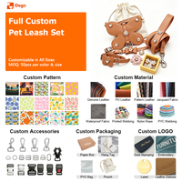 Harnais pour chien DLY en cuir souple, élégant et luxueux, personnalisé, avec boucle mignonne et ensemble de laisse, accessoires de poitrine de luxe pour animaux de compagnie