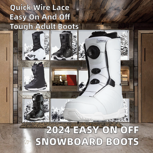 <span class=keywords><strong>Botas</strong></span> de Snowboard y Esquí <span class=keywords><strong>Freestyle</strong></span> para Adultos 2024, Fáciles de Usar, con Patrón de Alambre de Acero Rápido y Forro de Algodón - Product Image 2