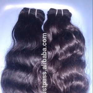 Unprocessed Virgin Natural Color Deep Wave Hair Extension 100% Human Hair Natural Black 12A Virgin Hair Weaves - Product Image 1