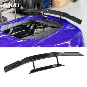 Spoiler stile Evo <span class=keywords><strong>N</strong></span> alettone posteriore di alta qualità consegna rapida kit carrozzeria in fibra di carbonio secco per Lamborghini Huracan - Product Image 1