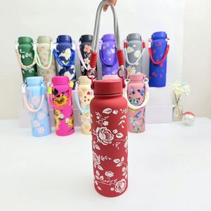 Thermos promotionnel en gros 40oz en acier inoxydable 304, bouteille isotherme entièrement imprimée avec poignée de transport pour événements et cadeaux promotionnels - Product Image 2