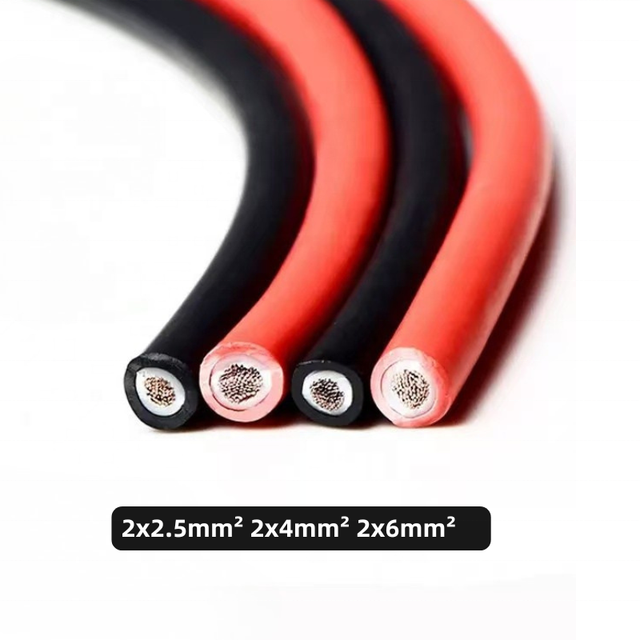 Solar DC Photovoltaic Cable 2.5-10mm Industrial Use Roll Packaging Aluminum Alloy IP68 Rated