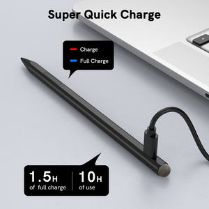 2024 Centyoo nueva llegada SD0105 punta fina <span class=keywords><strong>Stylus</strong></span> carga rápida aleación de aluminio superficie pluma para Microsoft Asus Dell Hp <span class=keywords><strong>Acer</strong></span> - Product Image 4