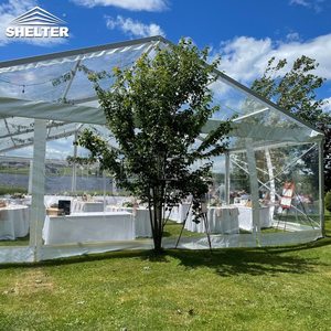<span class=keywords><strong>Tente</strong></span> de fête transparente en PVC 400 <span class=keywords><strong>places</strong></span>, <span class=keywords><strong>tente</strong></span> de mariage avec intérieur de luxe - Product Image 2