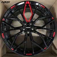 Velg Kustom NJQS Laris Manis Ukuran 18 19 20 21 22 23 24, Cocok untuk Mobil Penumpang Audi, BMW, Benz, Zeekr, Roda Tempa