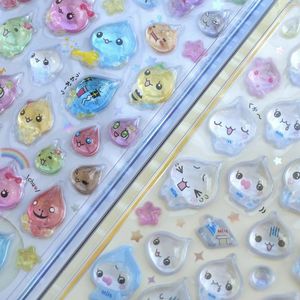 Autocollants Kawaii <span class=keywords><strong>Tamagotchi</strong></span>, autocollants pour ongles à motifs de dessins animés, autocollants transparents pour coque de téléphone, matériel pour scrapbooking, cadeau d'anniversaire pour ami - Product Image 4