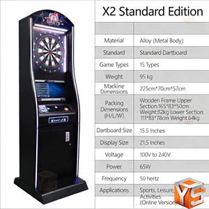 Machine <span class=keywords><strong>de</strong></span> jeu vidéo d'arcade ZDYS Premium avec un cabinet en métal durable - Product Image 1