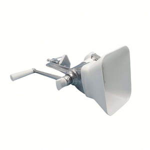 Machine à granulés manuelle à manivelle en acier inoxydable, capacité 100 kg/h, granulométrie 1,5-10 mm, pour la fabrication d'aliments pour oiseaux, poissons, lapins et animaux de compagnie. - Product Image 1