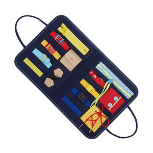 pequeños-juguetes montessori para bebés pequeños | Botones con cremallera-juguete educativo para niños de <span class=keywords><strong>2</strong></span> 3 y 4 años - Product Image 1
