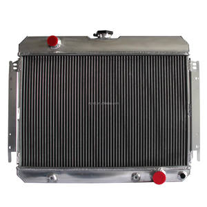 Chevrolet Bel Air Biscayne Caprice Chevelle El Camino Impala 1965-1969 için tüm alüminyum soğutma radyatörü - Product Image 4