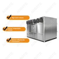 Precio Directo de Fábrica, Deshidratador de Frutas Comercial de Gran Tamaño, 900 kg, Personalizable, con 52 Bandejas y Diseño Flexible
