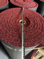 Offre Spéciale tapis de bobine en PVC gaufré moderne lavable boucle Pile couloir accessoire Puzzle Design paillasson mots accueillis pour une utilisation au bureau