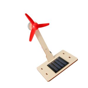 OKYN-G5428-25 Wooden DIY Electronic Solar Windmill <b>Toy</b> <b>for</b> Learning <b>Science</b> Principles - Product Image 3