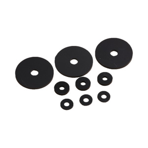 Meishengxin <b>Silicone</b> <b>Gasket</b> Customizable Size Round Black Waterproof Food Grade High Temperature Resistant Sealing Ring - Product Image 1
