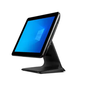 Wholesale 15 Inch POS machine core i3 4G 128G Business Office All in One Desktop Computer for Check Out Counter