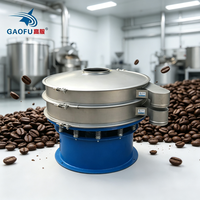 Hygienisches Rotierendes Vibrationssieb Staubfreies Kreisförmiges Vibrationssieb GMP-konformes Vibrationssieb für Kakao/Kaffee/Kokosnusspulver