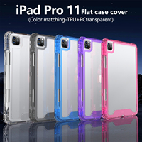 Coque arrière transparente rigide pour tablette Apple 10.2/10.5/pour Apple 8/9, coque transparente pour tablette SAM Tab A7 Lite/A8/A9