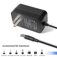 Adaptateurs d'alimentation transformateurs AC 100-240V DC 5V/9V/12V/13V/15V/18V/20V/24V/36V 1A/1.5A/2A-4A, adaptateur secteur mural 20W27W36W