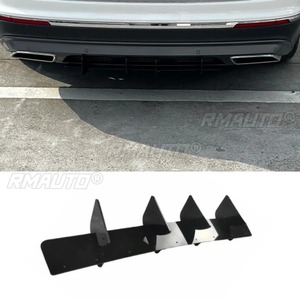 Difusor de Parachoques Trasero para Auto, Spoiler Negro Brillante, Pieza de Modificación para Volkswagen Tiguan R 2022-2024, Accesorios para Auto - Product Image 1