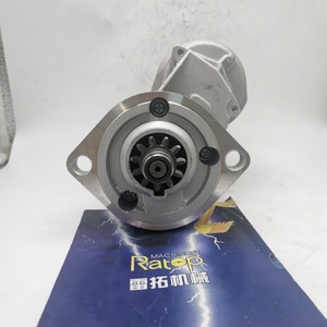 มอเตอร์สตาร์ทคุณภาพสูงสำหรับรถขุด PC130-8 รุ่น 600-813-4461 0-2400-0040 สำหรับเครื่องยนต์ 4D95 - Product Image 5