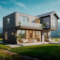 Maison conteneur modulaire personnalisée, bâtiment préfabriqué pour camps miniers, chantiers de construction, entrepôts, magasins, personnel télétravailleur