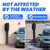 Borne de recharge murale CCS2 pour véhicules électriques - Certifiée RCM, certifiée OCPP 1.6, indice de protection IP55, conforme AS/NZS 3000, pour les foyers australiens