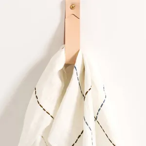 Organizzatore per la Casa, Gancio da Parete in Pelle, Cinghia Appendiabiti, <span class=keywords><strong>Porta</strong></span> <span class=keywords><strong>Asciugamani</strong></span> - Product Image 1