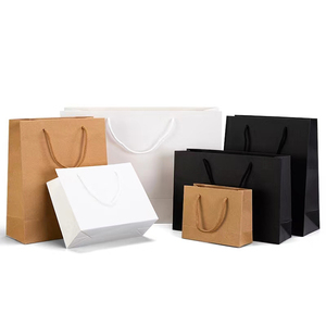 Sac en papier réutilisable pour vêtements et chaussures, emballage cadeau avec poignée, prix avantageux, vente chaude - Product Image 4