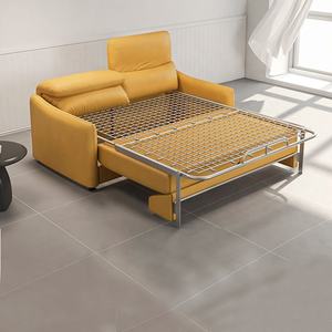 Divani <span class=keywords><strong>letto</strong></span> turchi popolari I forma divano <span class=keywords><strong>letto</strong></span> a tre posti di colore giallo - Product Image 4