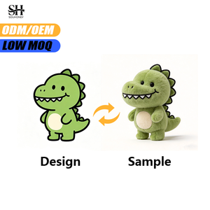 Custom 20cm Anime Plush Doll <b>Stuffed</b> <b>Toy</b> with Embroidery Logo for Birthday Gift OEM Factory Wholesale Low MOQ - Product Image 3