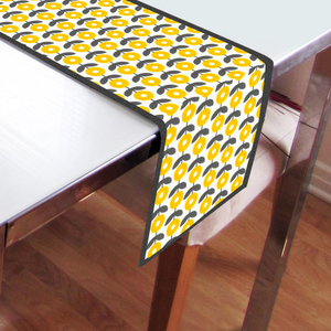 Chemin de table 100 % coton pur imprimé, style simple, écologique et imperméable pour cuisine, salle à manger et décoration intérieure - Product Image 1