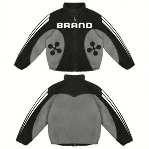 High Quality Custom Color Block Printing Regular Fit Custom Logo Embossing Men Jacket - Product Image 1