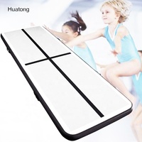 Huatong 5m 6m 9m 10m pas cher gymnastique gonflable Air Tumble Track Airtrack tapis gonflable Tumble Airtrack Air Tumbling tapis de sol