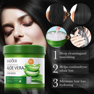 Tratamientos de <span class=keywords><strong>mascarilla</strong></span> para el cabello Etiqueta Privada suavizante biotina orgánica <span class=keywords><strong>Aloe</strong></span> <span class=keywords><strong>Vera</strong></span> reparación queratina <span class=keywords><strong>mascarilla</strong></span> para el cabello - Product Image 4