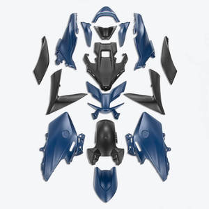 Kit de Carénage Moto XXUN pour <span class=keywords><strong>Yamaha</strong></span> TMAX560 <span class=keywords><strong>TMAX</strong></span> 560 2022 <span class=keywords><strong>2023</strong></span> 2024, Pièces de Carrosserie à Injection en Plastique ABS, Ensemble Complet - Product Image 3