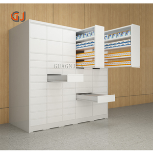 نظام رفوف بأدراج وعجلات، حامل معدني، رف عرض للصيدليات، اصنع رفوف الصيدليات الخاصة بك بنفسك - Product Image 1