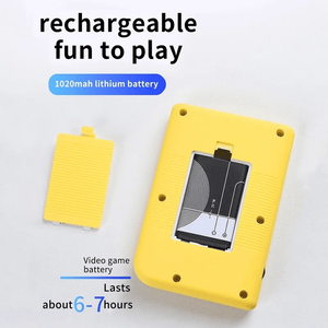 Consola de Juegos Portátil Clásica 500 en 1, Pantalla HD de 3.0 Pulgadas, Batería de 1020 mAh, Salida AV para TV, Reproductor de Juegos Retro de 8 Bits FC NES, Regalo para Niños - Product Image 3