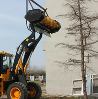940kg cinese Skid Steer Loader Forest falciatrice trinciatrice con il prezzo