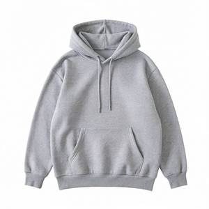 Sweat-shirt à capuche gris pour enfants, sweat-shirt à capuche pour enfants avec poche avant, vêtements décontractés pour l'automne et l'hiver - Product Image 1