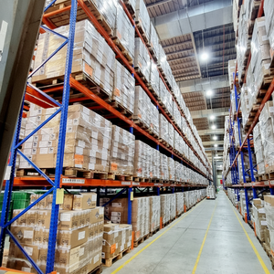 Durable Heavy Duty <b>Industrial</b> Selective Pallet Rack 5 Outdoor Use Warehouse Storage System Steel Adjustable Anti Corrosion - Product Image 1