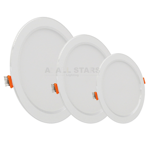 Luz descendente <span class=keywords><strong>LED</strong></span> para techo, lámpara redonda empotrada de 5W, 9W, 12W, 15W y 18W, iluminación interior, blanco cálido y blanco frío, AC 110V, 230V, 240V - Product Image 1