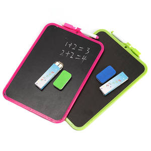 <span class=keywords><strong>Pizarra</strong></span> Blanca Magnética Doble Cara para Estudiantes con Borde de Color - Product Image 6