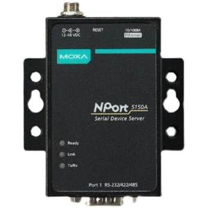 Serveur de mise en réseau de ports série MOXA <span class=keywords><strong>NPort</strong></span> <span class=keywords><strong>5150A</strong></span> RS232/422/485 - Product Image 1