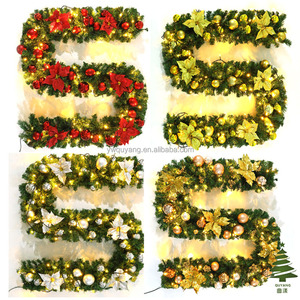 Рождественские украшения венки праздничные украшения для дома в стиле сосновых игл Рождественский венок - Product Image 2