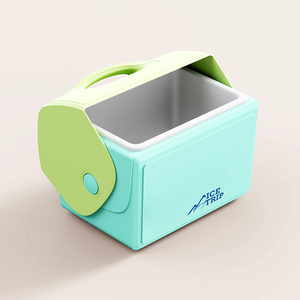 Nhà Máy Bán buôn dã ngoại cắm trại bọt cách điện nhựa Set Ice Cooler Box 14L Lều tuyết Cooler - Product Image 3