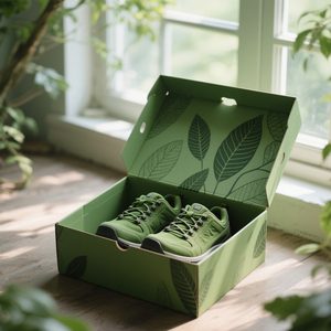 Boîte d'expédition ondulée rigide personnalisée de 2mm Matériau gaufré recyclé Doublure en éponge pour chaussures Vernis à ongles Huile UV UV-Cosmétique - Product Image 5