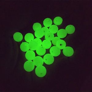 Boules lumineuses en plastique de 3 à 12mm pour la pêche, boules rondes durs illuminées, accessoires de leurre, vente en gros, pièces - Product Image 2