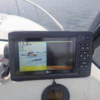 Écrans marins à liaison optique, haute luminosité extérieure 1500 Nits, moniteurs LCD tactiles étanches IP67 pour applications marines extérieures et embarcations